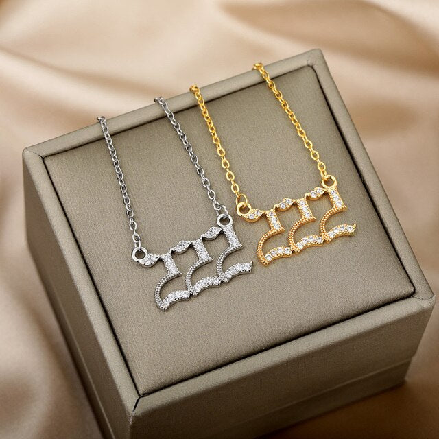 Angel Number Necklace