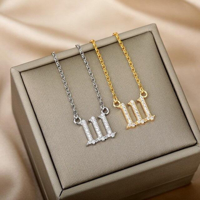 Angel Number Necklace