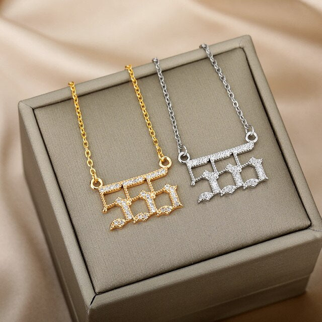 Angel Number Necklace