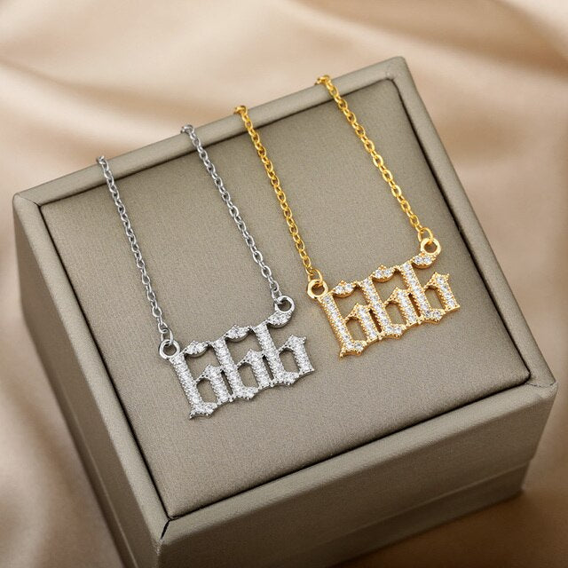 Angel Number Necklace
