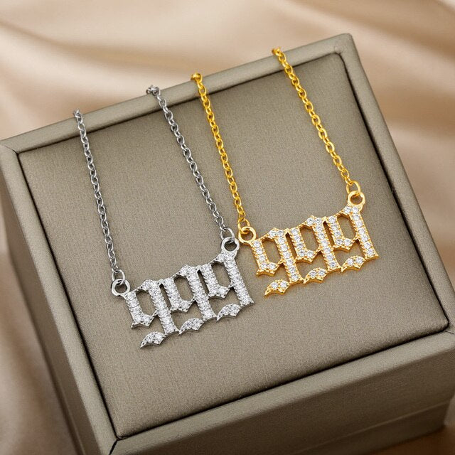 Angel Number Necklace